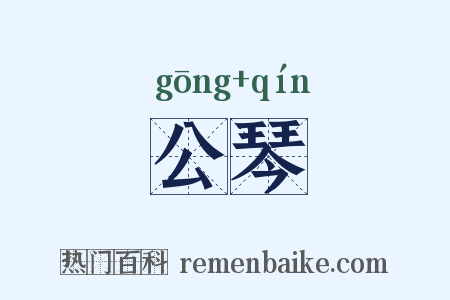 公琴是什么意思的图片